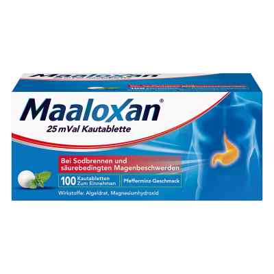 Maaloxan 25 mVal tabletki do żucia