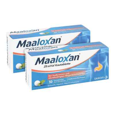 Maaloxan Kautabletten bei Sodbrennen Doppelpack