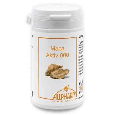 Maca Aktiv 800 kapsułki 50 szt. od ALLPHARM Vertriebs GmbH PZN 01923563