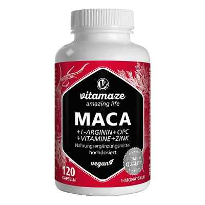 Maca hochdosiert+L-Arginin+OPC+Vit.VISPURA kapsułki