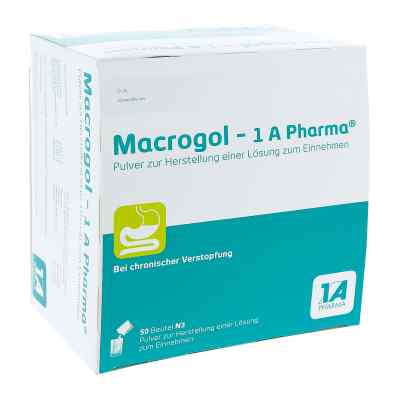 Macrogol-1a Pharma proszek do przygotowania roztworu doustnego 50 szt. od 1 A Pharma GmbH PZN 14264079