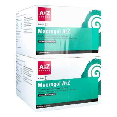 Macrogol Abz Pulver zur, zum Herst.e.Lsg.z.Einneh. 100 szt. od AbZ Pharma GmbH PZN 10398943