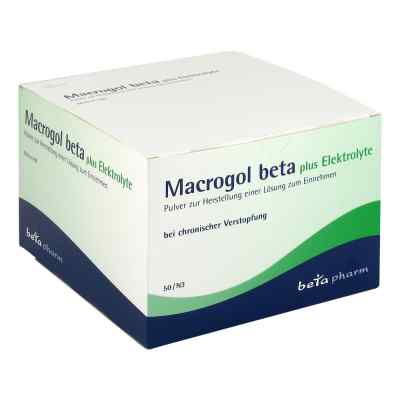 Macrogol beta plus Elektrolyte proszek 50 szt. od betapharm Arzneimittel GmbH PZN 09247044