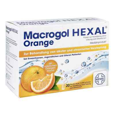 Macrogol Hexal Orange Plv.z.her.e.lsg.z.einn.btl. 20 szt. od Hexal AG PZN 11553707