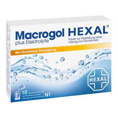 Macrogol Hexal plus Elektrolyte Pulver 10 szt. od Hexal AG PZN 08875318