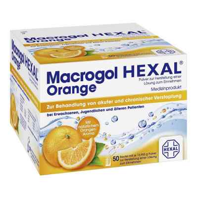 Macrogol Hexal Proszek na zaparcia o smaku pomarańczowym 50 szt. od Hexal AG PZN 11553713