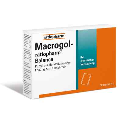 Macrogol ratiopharm Balance Plv.z.h.e.lsg.z.ein. 10 szt. od ratiopharm GmbH PZN 06553094