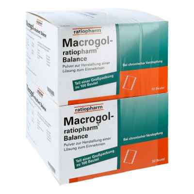 Macrogol ratiopharm Balance proszek 100 szt. od ratiopharm GmbH PZN 06553125