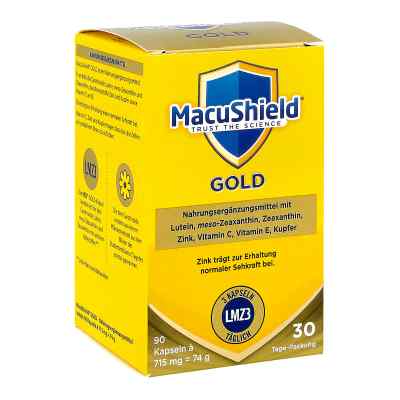 Macushield Gold Monatspackung kapsułki 90 szt. od Alliance Pharmaceuticals GmbH PZN 14255057
