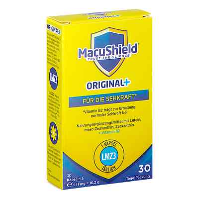 Macushield Original+ 30-tage Weichkapseln 30 szt. od Alliance Pharmaceuticals GmbH PZN 17868955