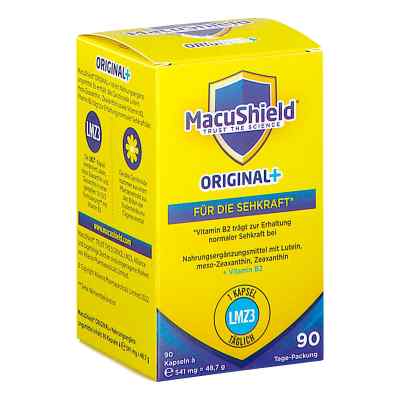 Macushield Original+ 90-tage Weichkapseln 90 szt. od Alliance Pharmaceuticals GmbH PZN 17868961