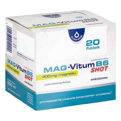 Mag-Vitum B6 shot 20  od OLEOFARM SP. Z O.O. PZN 08306156
