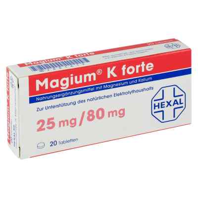 Magium K forte tabletki 20 szt. od Hexal AG PZN 02881619