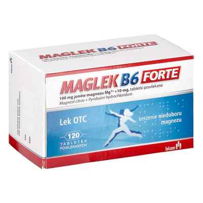 Maglek B6 Forte tabletki 120  od PRZEDS. FARMACEUTYCZNE LEK-AM SP. Z O.O. PZN 08306181