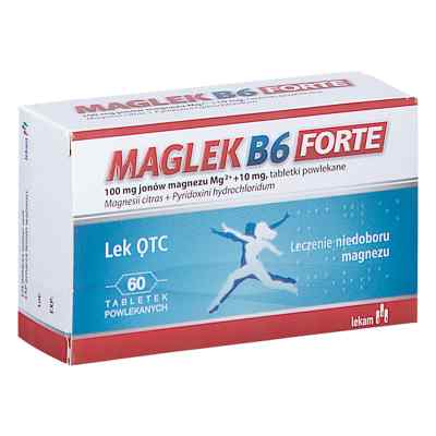 Maglek B6 Forte tabletki 60  od PRZEDS. FARMACEUTYCZNE LEK-AM SP. Z O.O. PZN 08305017