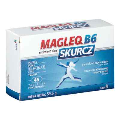 Magleq B6 Skurcz tabletki powlekane 45  od PRZEDSIĘBIORSTWO FARMACEUTYCZNE  PZN 08303009