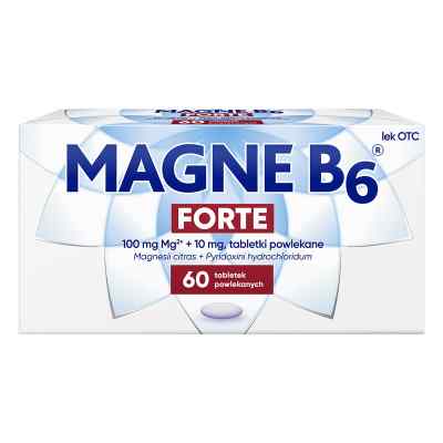 Magne B6 Forte 60  od CHINOIN PHARMACEUTICAL AND CHEMI PZN 08301253