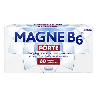 Magne B6 Forte 60  od CHINOIN PHARMACEUTICAL AND CHEMI PZN 08301253