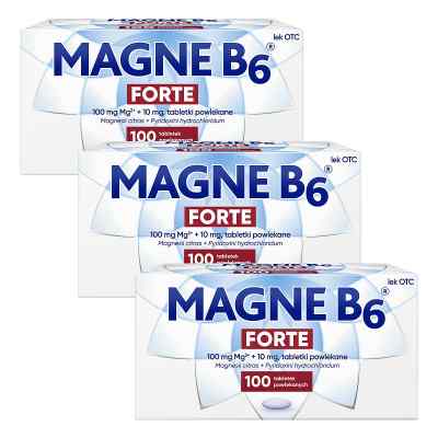 Magne B6 Forte tabletki zestaw 3x100  od  PZN 08103012