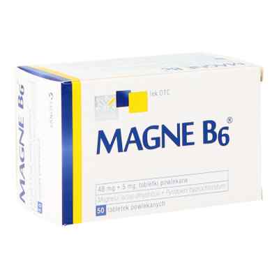 Magne B6 tabletki 50 tabl. od SANOFI WINTHROP INDUSTRIE PZN 08300104