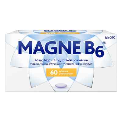 Magne B6 tabletki 60  od SANOFI WINTHROP INDUSTRIE PZN 08303546