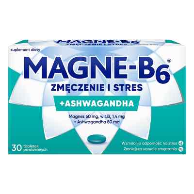 Magne-B6 Zmęczenie i Stres tabletki powlekane 30  od  PZN 08304121