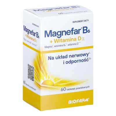 Magnefar B6 + Witamina D