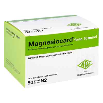 Magnesiocard forte 10 mmol proszek 50 szt. od Verla-Pharm Arzneimittel GmbH & PZN 04636261