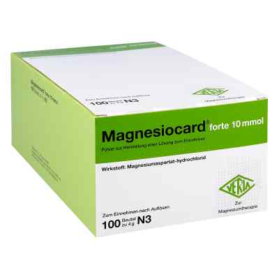 Magnesiocard forte 10 mmol Pulver 100 szt. od Verla-Pharm Arzneimittel GmbH & Co. KG PZN 04636278