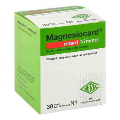 Magnesiocard retard 15mmol Btl.m.ret.filmtabl. 30 szt. od Verla-Pharm Arzneimittel GmbH &  PZN 06800807