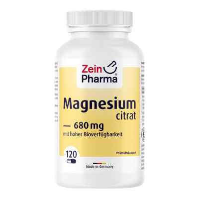 Magnesium Citrat kapsułki 120 szt. od ZeinPharma Germany GmbH PZN 06918029