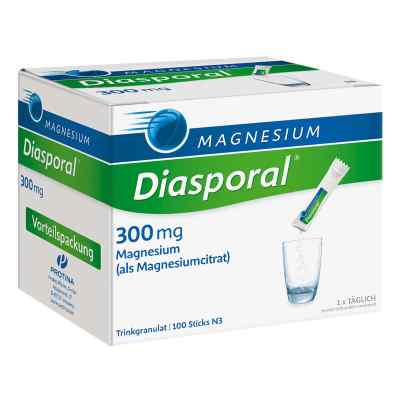 Magnesium Diasporal 300 mg w granulkach do picia 100 szt. od Protina Pharmazeutische GmbH PZN 10712486