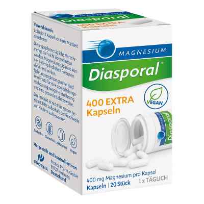 Magnesium Diasporal 400 Extra kapsułki 20 szt. od Protina Pharmazeutische GmbH PZN 10192590