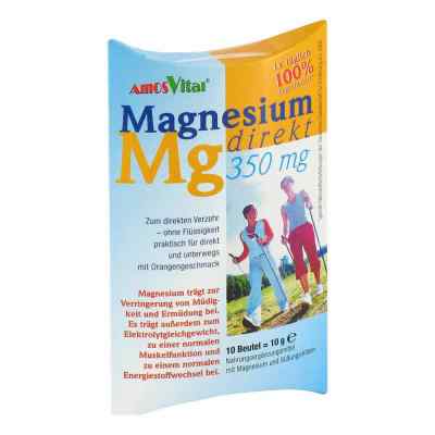 Magnesium Direkt 350 mg magnez w saszetkach 10 szt. od AMOSVITAL GmbH PZN 00593661