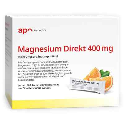 Magnesium Direkt 400 Mg Granulat Sachets 100X2 g od apo.com Group GmbH PZN 19342335