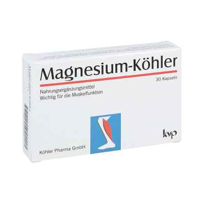 Magnesium Koehler kapsułki 1X30 szt. od Köhler Pharma GmbH PZN 06103385