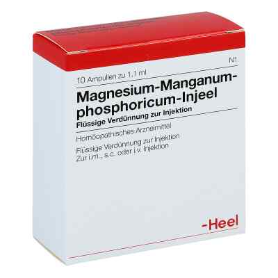 Magnesium Mangan. Phos. Injeele ampułki 10 szt. od Biologische Heilmittel Heel GmbH PZN 01474645