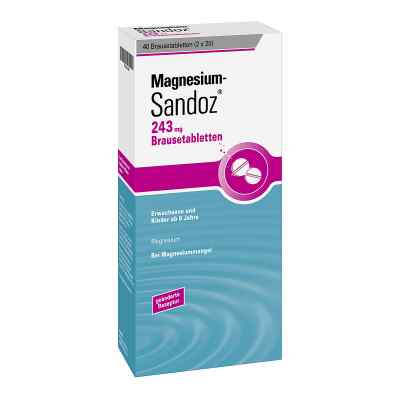 Magnesium Sandoz 243 mg tabletki musujące 40 szt. od Hexal AG PZN 11013448