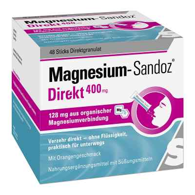 Magnesium Sandoz Direkt 400 mg saszetki 48 szt. od Hexal AG PZN 14210072