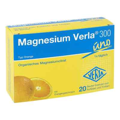 Magnesium Verla 300 granulki w saszetkach 20 szt. od Verla-Pharm Arzneimittel GmbH & PZN 01316900