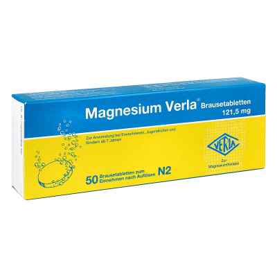 Magnesium Verla Brausetabl. 50 szt. od Verla-Pharm Arzneimittel GmbH & PZN 04909919
