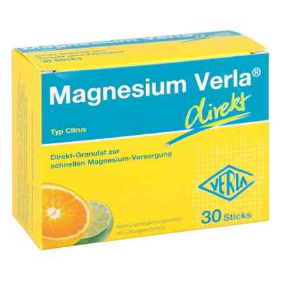 Magnesium Verla direkt w granulacie 30 szt. od Verla-Pharm Arzneimittel GmbH &  PZN 06849268