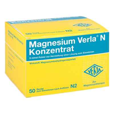 Magnesium Verla N granulat w saszetkach 50 szt. od Verla-Pharm Arzneimittel GmbH & PZN 03395418