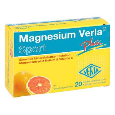 Magnesium Verla plus granulat 20 szt. od Verla-Pharm Arzneimittel GmbH & PZN 01007889