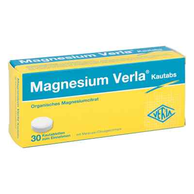 Magnesium Verla tabletki do żucia 30 szt. od Verla-Pharm Arzneimittel GmbH &  PZN 12354513