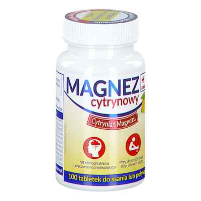 Magnez Cytrynowy B Complex (Magnez B6 Uniphar) tabletki 100  od  PZN 08304509