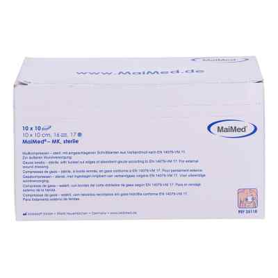 Maimed Mk Kompr.steril 10x10cm 16fach Box