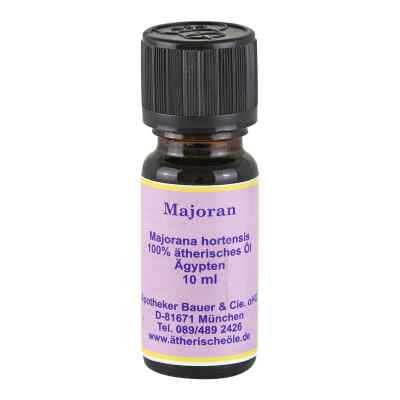 Majoran Oel 100% aetherisch Majarana hortensis 10 ml od Apotheker Bauer & Cie. PZN 03669488