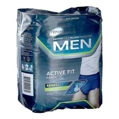 Majt. chłon. TENA Men Pants Plus Large OTC Edition 8  od ESSITY HYGIENE AND HEALTH AB PZN 08302948