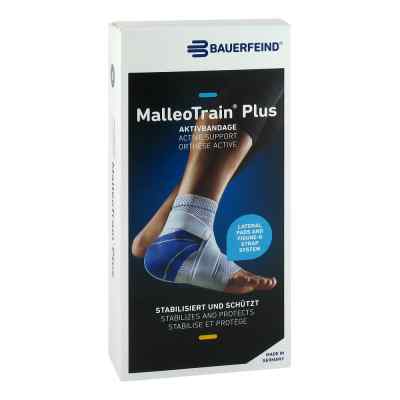 Malleotrain Plus Gr.4 links titan Bandage 1 szt. od Bauerfeind AG / Orthopädie PZN 06909071
